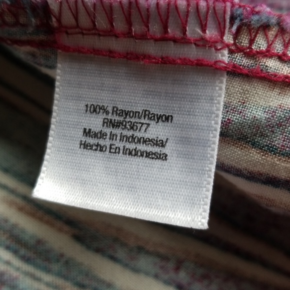 a.n.a High Low Dress XL Multi Colored Ruffle - Picture 4 of 7